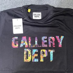 Brand New Gallery Dept T-shirt Size-S Black(multi-coloured Design)