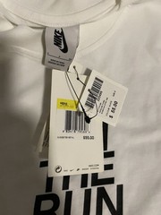 NWT NIKE X DOVER STREET MARKET DSM “On the Run Again” Tee – White – Size S