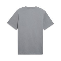 PUMA House Of Graphics Crew Neck Short Sleeve Bball T-Shirt Mens Grey Casual Top