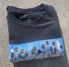 Diamond Supply Co. Palm Trees Box Logo Streetwear Skate Graphic T-Shirt Sz Large