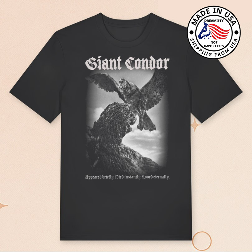 Godzilla Giant Condor Vintage 2025 Unisex T-Shirt Sweater