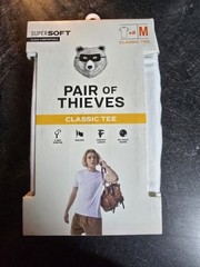 Pair of Thieves Men’s 2 pk CLASSIC TEES Undershirts T-Shirt Super Soft Medium