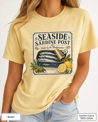 Seaside Sardine Comfort Colors Shirt