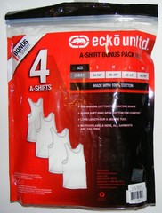 4 Pack Men’s A Shirts Size S Cotton Pre-Shrunck Long Length Ecko Rhino $40