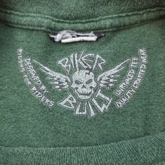 Harley Davidson T Shirt Mens L Green Mile High Aurora CO Dealer Biker Graphic