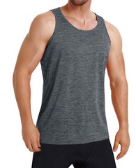 Men’s Tank Tops Gym Muscle Shirts Quick Dry Workout Sleeveless Athletic T-shirts