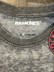 Ramones Presidential Seal Burnout T-Shirt Medium NWT Official