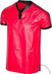 Bruno Plastic Nylon 3-Stripe Wind Shirts NEW