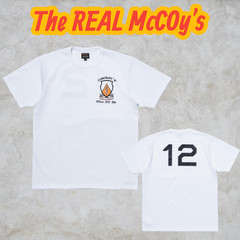 THE REAL McCOY’S MILITARY TEE 501st. MC26033 COTTON T-SHIRTS White Japan NEW