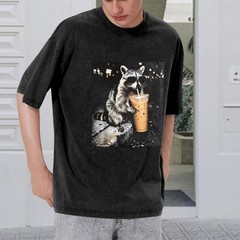 Men’s T-shirt Round Neck Casual Style Short Sleeves Blouse Tops T-shirt Summer ↗