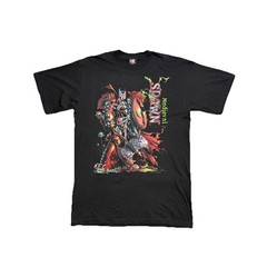 Vintage Spawn Medieval Spawn Graphic T Shirt XL Black 1997 Todd McFarlane Rare