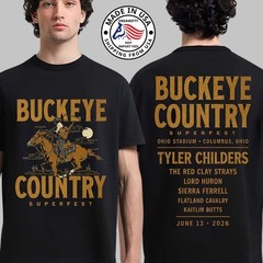 Buckeye Country Superfest 2026 OH June 13 The Cowboy Unisex T-Shirt