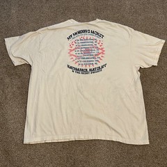 My Morning Jacket Shirt Mens 3XL Band Tee Graphic Rock Grunge Tour T-shirt