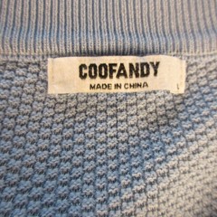 Coofandy Large Waffle Knit Lot of 3 t-shirts Green, Blue, Grey Viscose/Poly