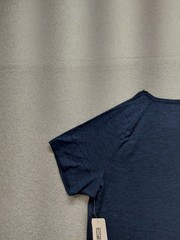 32 Degrees Men T Shirt M Navy Blue Short Sleeve Crew Neck Casual Tee Relaxed