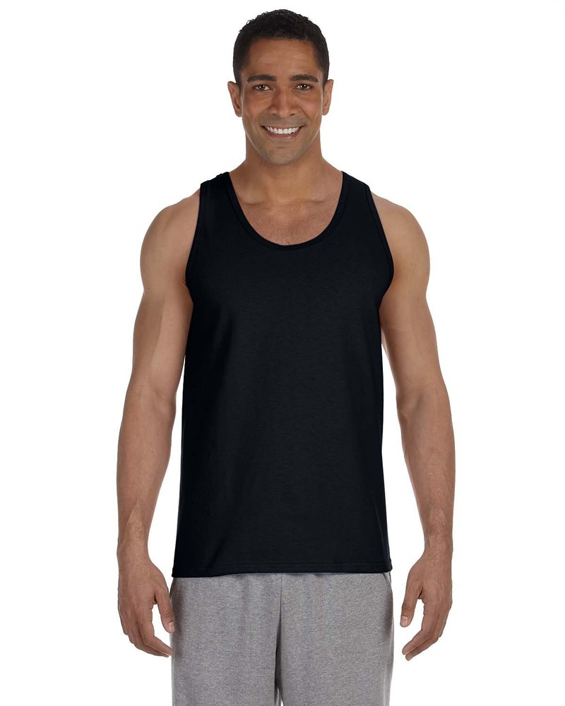 Gildan G220 Adult Ultra USA Cotton Sleeveless Round Neck Stylish Tank Top