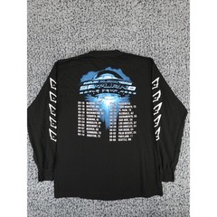 Rauw Alejandro Saturno World Tour 2023 Long Sleeve Shirt Black Mens Large SUNA
