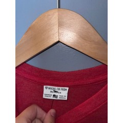 Where I’m From Ventura Lifeguard Graphic Tee Heather Red Mens Medium Made in USA