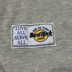Vintage Hard Rock Cafe Shanghai Baseball Jersey Mens Large Gray A5