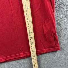 Hollister Shirt Mens Medium Red Beach Surf Outdoor Y2K Preppy Embroidered Logo