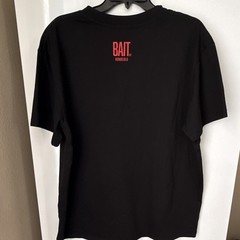 BAIT Howzit Graphic Logo T-Shirt Black Crew Neck Short Sleeve Men’s M
