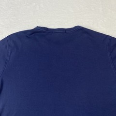 Robert Barakett L Navy Blue Pima Cotton Crew Neck Mens T-Shirt Short Sleeve Tee