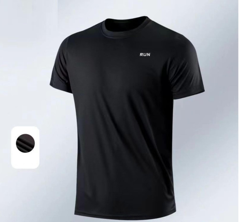 Camiseta De Compresión De Deportes Para Hombres Camisa De Manga Corta Deportiva