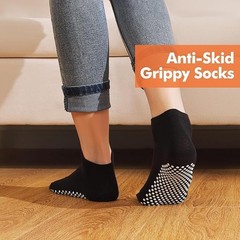 Grip Socks for Women Men- Non Slip Grippy Sticky Anti Skid Slipper Sock for …