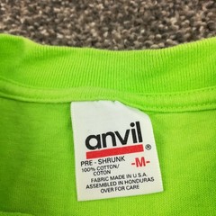 Vintage 1989 Seashells T-Shirt Anvil Green 80s Graphic Mens Medium