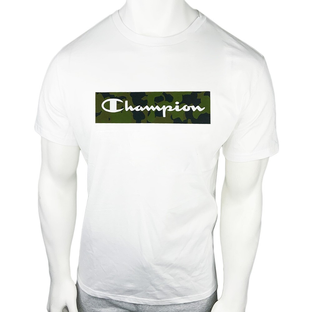 NWT CHAMPION MSRP $34.99 MENS OFF WHITE BIG & TALL SHORT SLEEVE T-SHIRT SIZE 1XL