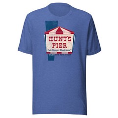 Hunt’s Pier T-Shirt – Wildwood, NJ | Retro Jersey Shore Theme Park Tee