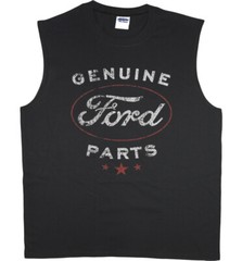 Mens Sleeveless T-shirt Muscle Tee Genuine Ford Parts Shirt Ford Trucks Mustang