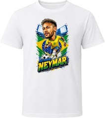 Neymar, Brazil Caricature Soccer 2026 T Shirt