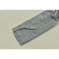 Lululemon Metal Vent Tech 1.0 Striped Black White Long Sleeve Tee Shirt Size 8