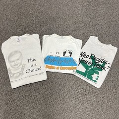 Vintage Abortion T Shirt Bundle – Activist Pro Life – Vintage T Shirt