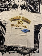 Fruit of the Loom Washer Champ 86 NA-CO-ME White Men’s Graphic T-Shirt L Cotton