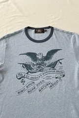 Double RL Ralph Lauren RRL Eagle USA T-shirt Sz S
