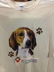 I LOVE MY FOXHOUND DOG T-SHIRT. XL Cotton T-Shirt. B147