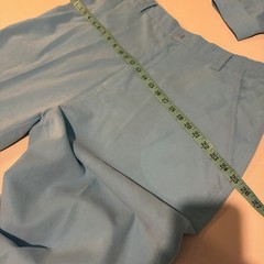 Vintage Veezo Streetwear Hip Hop Y2K Baby Blue Baggy Shirt & Pants Outfit SZ XL