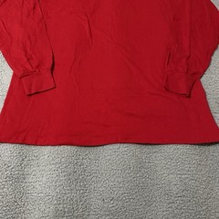 Vintage Russell Athletic Mock Neck Shirt Mens 2XL XXL Red Pro Cotton Blank NEW