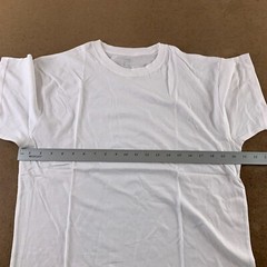Epic Adult Size Large White 5.6 Ounce Pre-Shrunk Heavy Cotton T-Shirt E140571