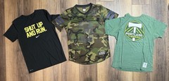 Lot Of 12 athletic Nike Graphic Tee Shirts All Sizes Below In Description