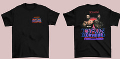 90s Mike Tyson vs Evander Holyfield Boxing T-shirt Two Sides