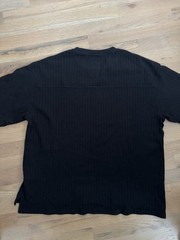 Eat Dust Clothing Black Cotton Mesh Oversized T-Shirt Men’s Medium