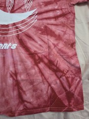 Currents Red Crystal Wash Tie Dye Metalcore Band Shirt Large