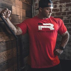 Men’s Sport Gym Running Loose Fit Cotton T-Shirt Graphic Printed Streetwear Tee