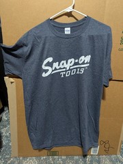 Snap On Tools Mens T Shirt Grey Gildan Softstyle Ring Spun XL