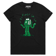 VOICEART Excel Spreadsheet Funny T-Shirt with Premium Quality Graphic Design