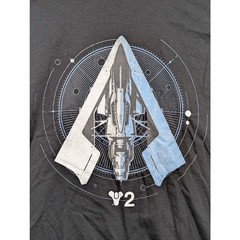 DESTINY 2 Short Sleeve Black Shirt Size SMALL Loot Crate Explore December 2017