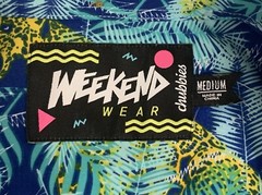 Chubbies Mens Weekend Casual Shirt Safari Cheetah Size Medium- EXCELLENT
